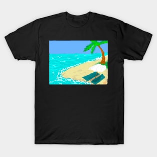 Beachy scene T-Shirt